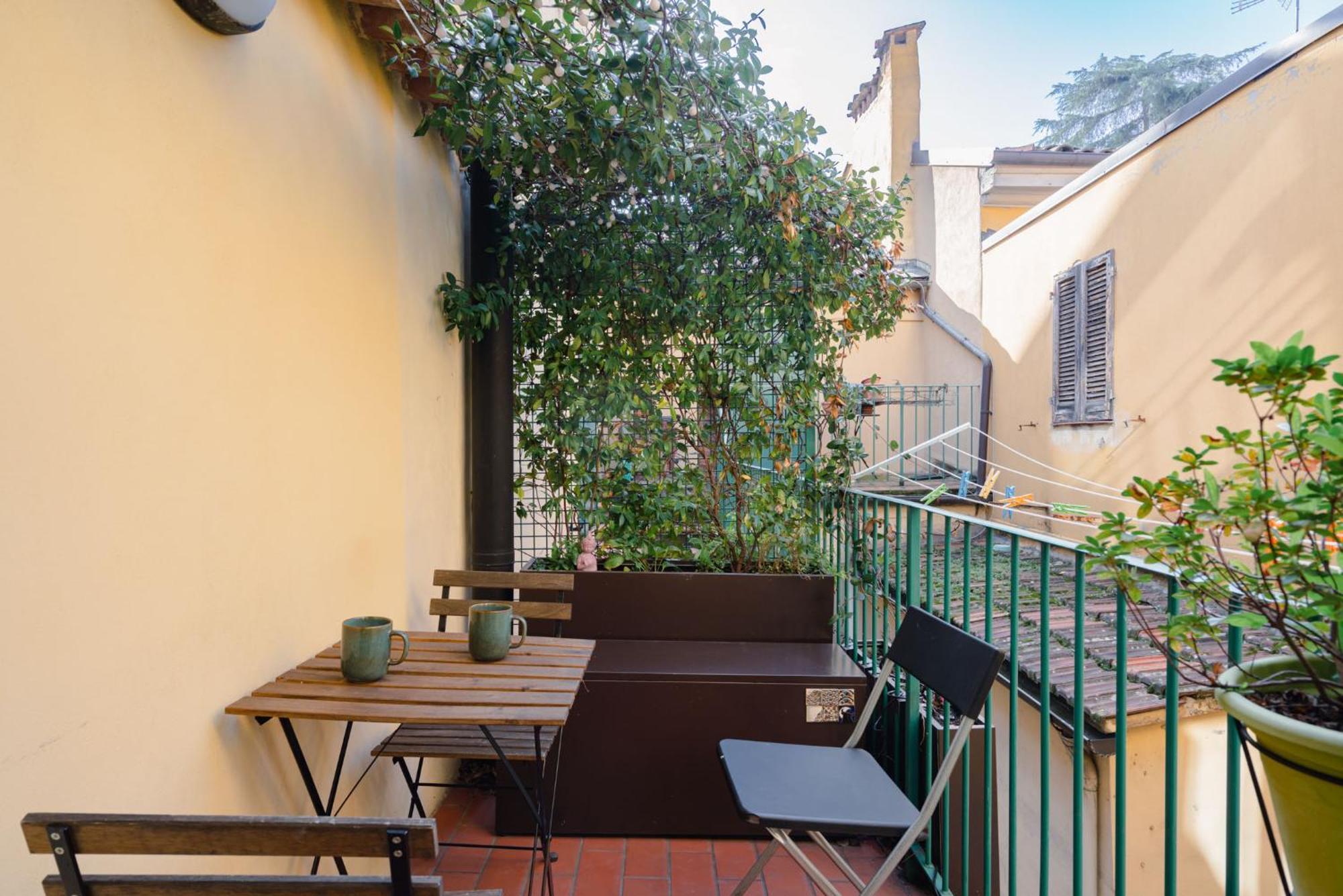 Ferienwohnung Casa Santa Caterina Bologna Exterior foto
